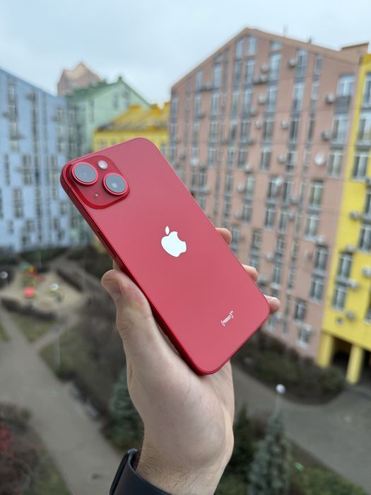 96% Аккум Идеал iPhone 14 128Gb Red Neverlock Айфон