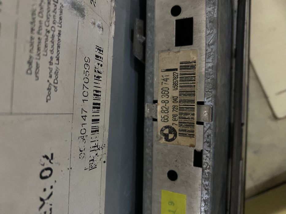 Штатная магнитола BMW E39