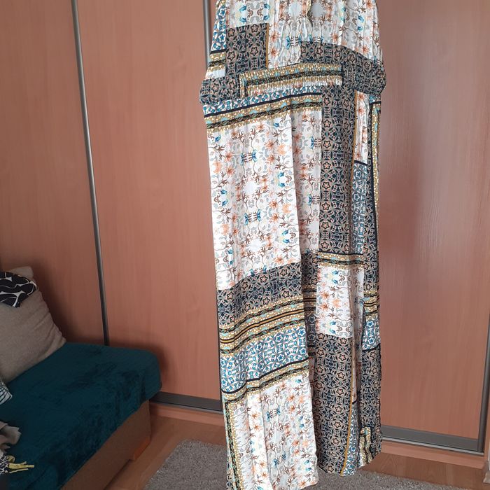 Sukienka pachwork maxi rozm 42