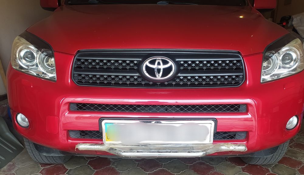 Дуга кенгурятника под номерной знак