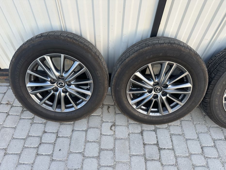 Колеса мазда сх5 диски резина Bridgestone 225 65 R17 Mazda cx5