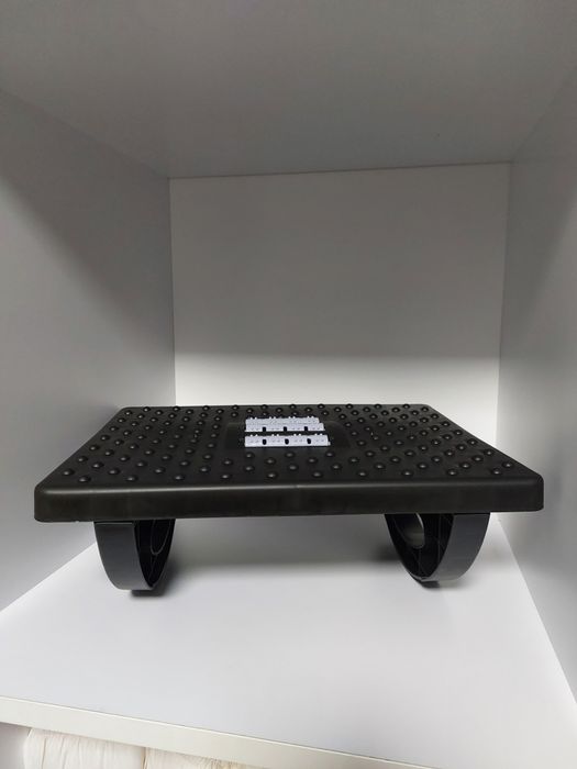 Ергономічна опора для ніг для офісів / Підставка для ніг / Масажер