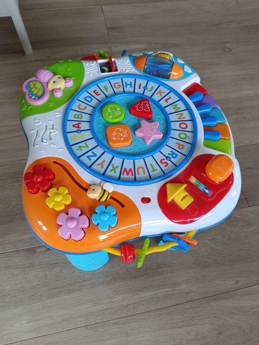 Stoliczek edukacyjny grający bardzo dobry stan