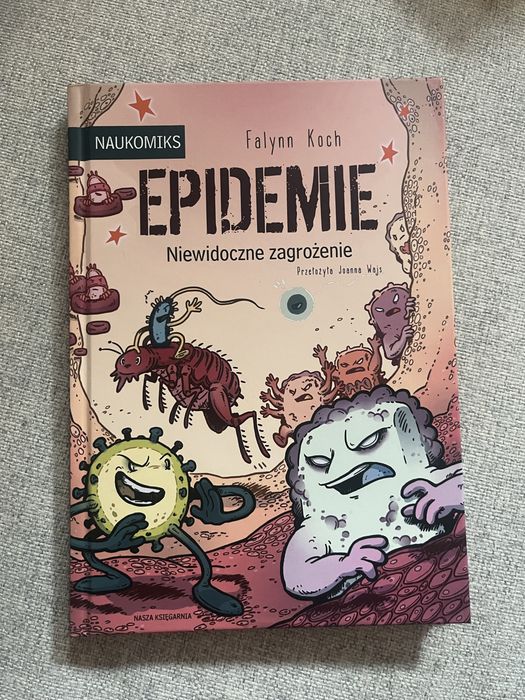Książka „Epidemie. Naukomiks”