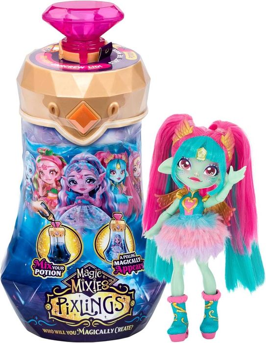 Лялька Magic Mixies Amber Dragon Pixling Дракон Ембер