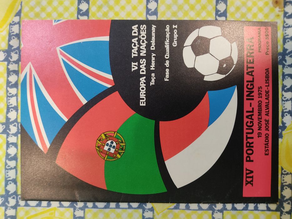 Programa Portugal Inglaterra 1975