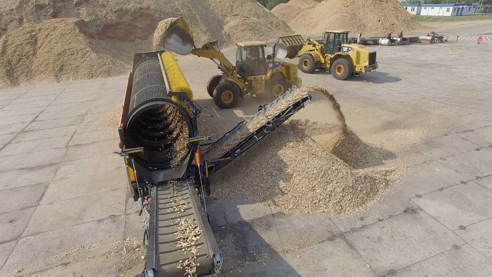 Przesiewacz mobilny Pronar Wynajem Wynajm *Sortowanie* Przesiewanie