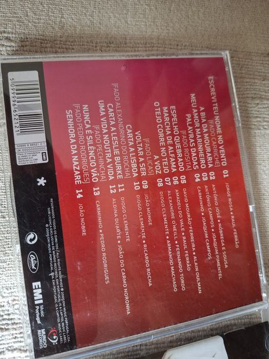 Cd de Carminho Fado