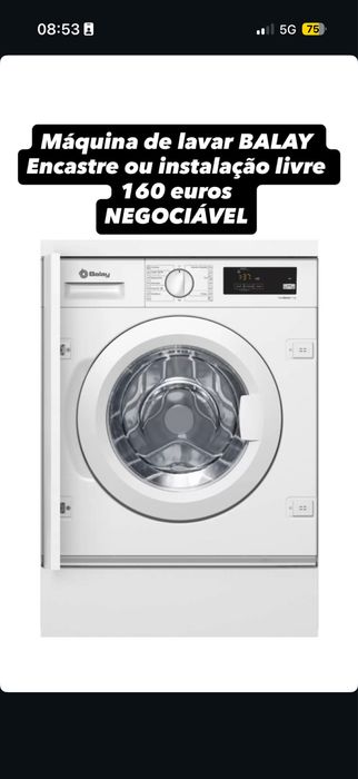 Maquina de lavar a roupa