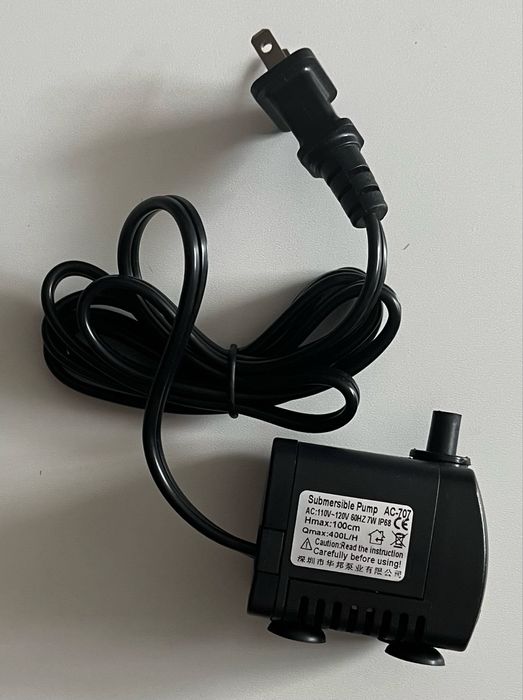 MASUNN Pompa zatapialna AC 110V-120V 400L/H do akwarium i stawu