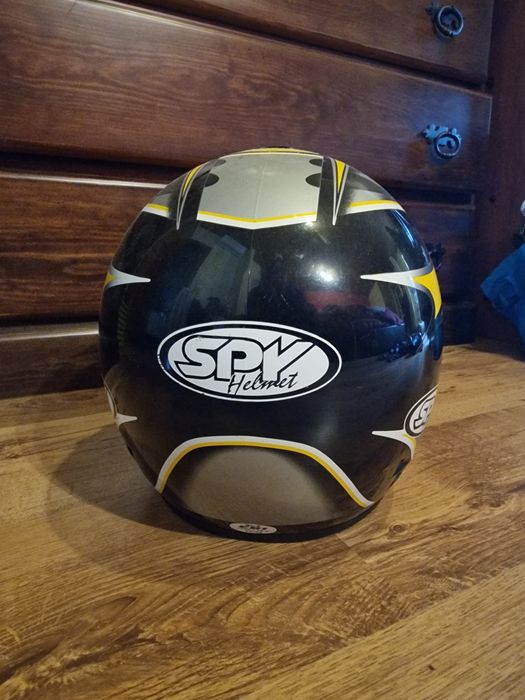 Capacete motocross Spy, Cotoveleiras, Joelheiras e Luvas.