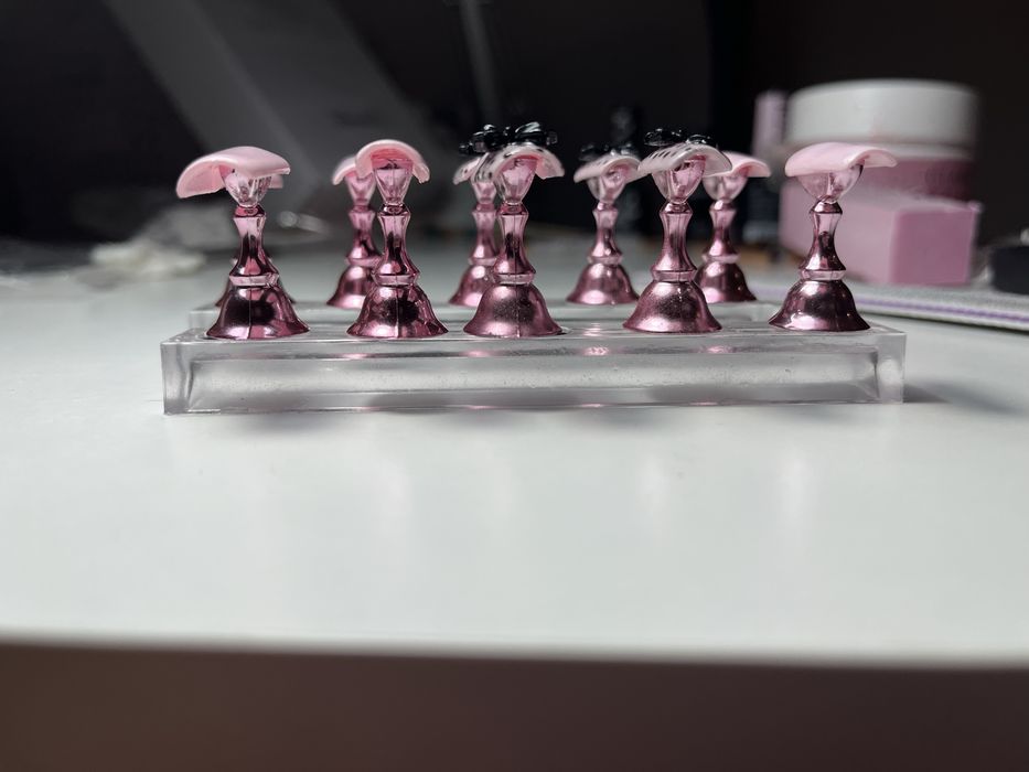 Własnoręcznie wykonane gotowe tipsy press on gotowe paznokcie