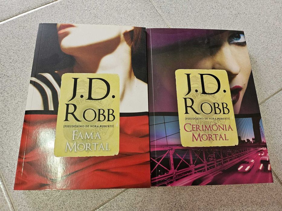 Livros de J. D. Robb (portes grátis)
