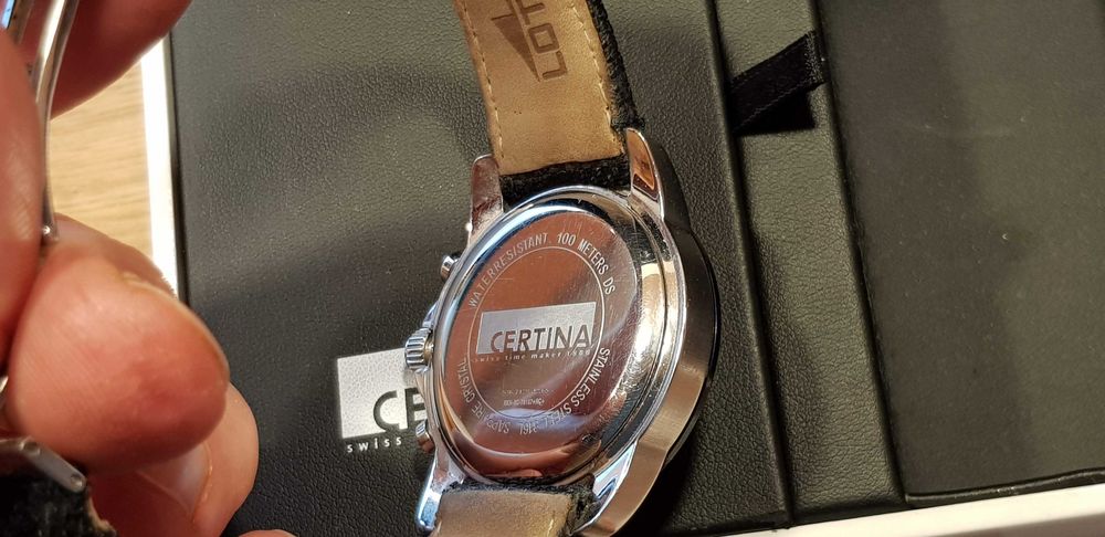 Zegarek Męski Certina DS Podium Chrono Chronograf 100m ETA