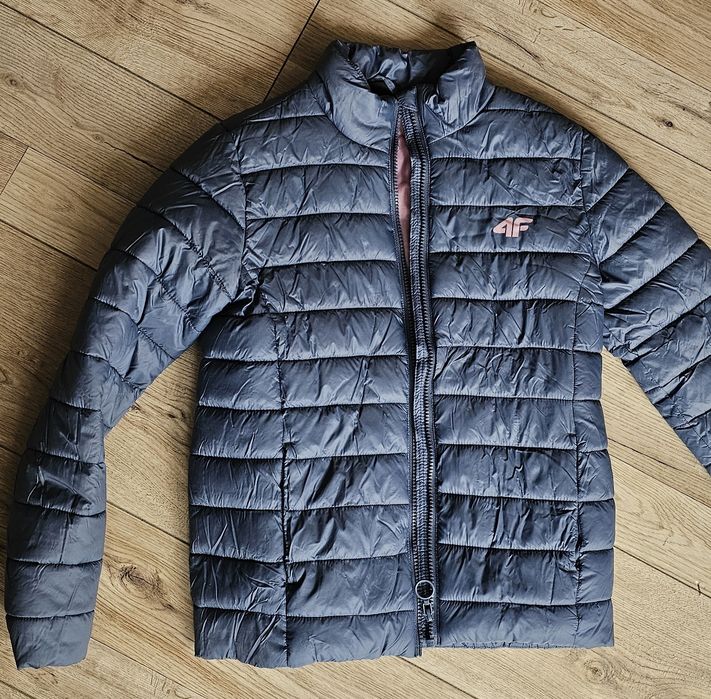 Kurtka przejściowa 4F 152 dziewczyna dziewczęca granatowa