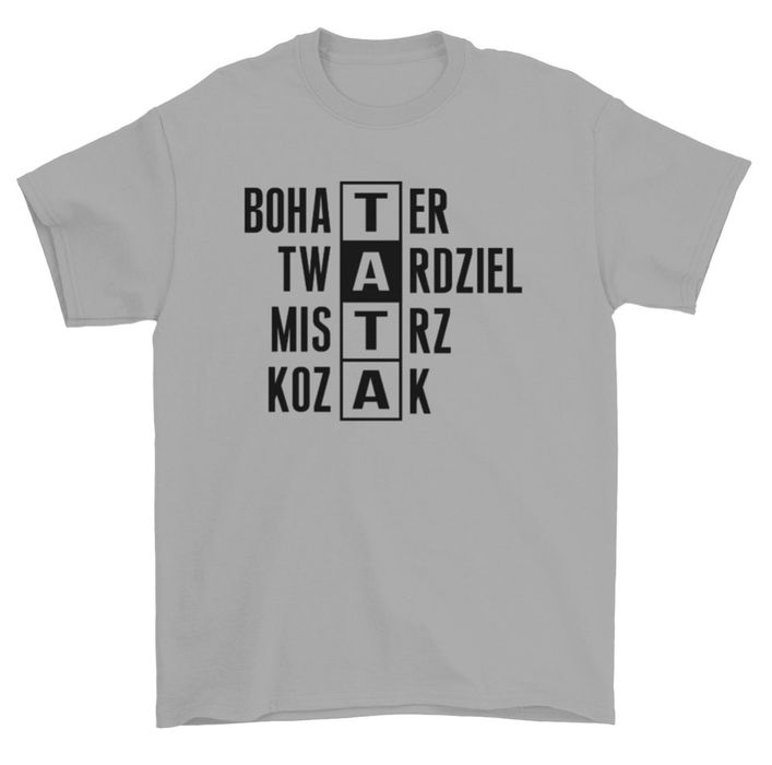 T-shert krzyżówka TATA