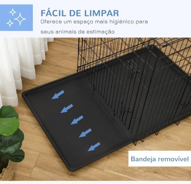 Transportadora Jaula Box Parque para cao ou gato (nova)