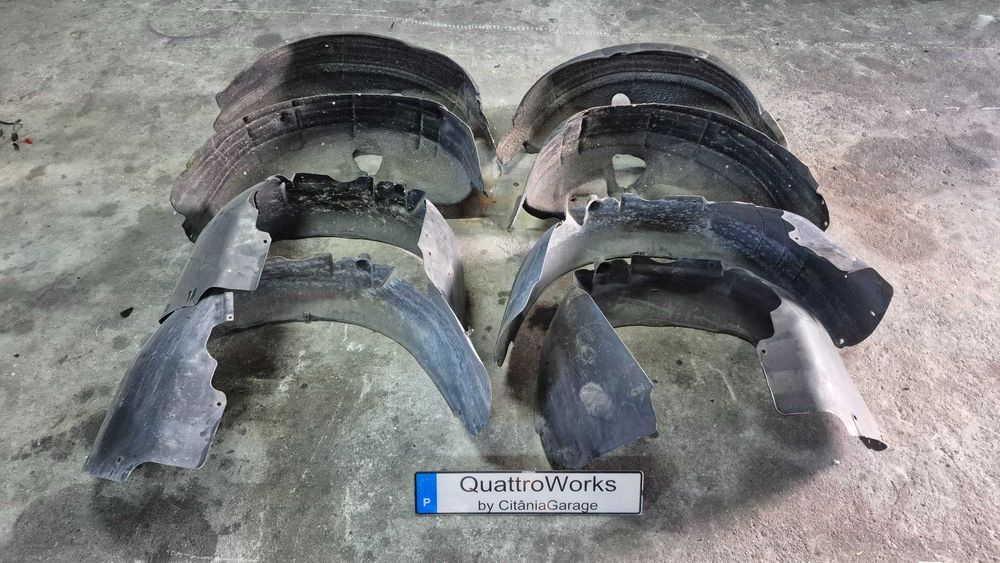 Cave cava Rodas Guarda Lamas Interior Audi A4 B6 B7 Seat Exeo ORIGINAL EXCELENTE ESTADO