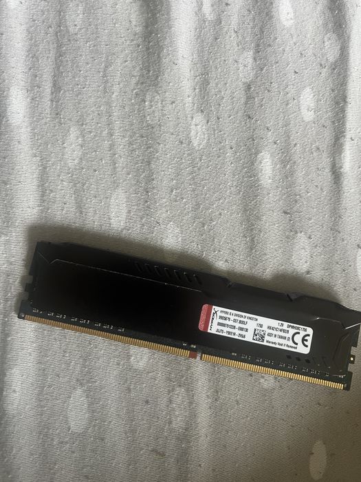 pamięć RAM HyperX Fury Black 8 GB DDR4.