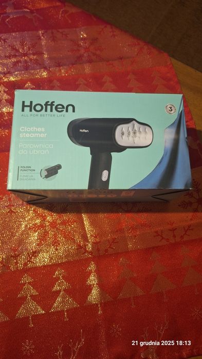 Nowa parownica do ubrań Hoffen