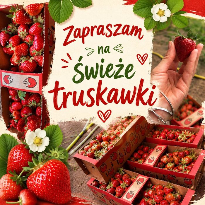 Tegoroczne truskawki Rumba