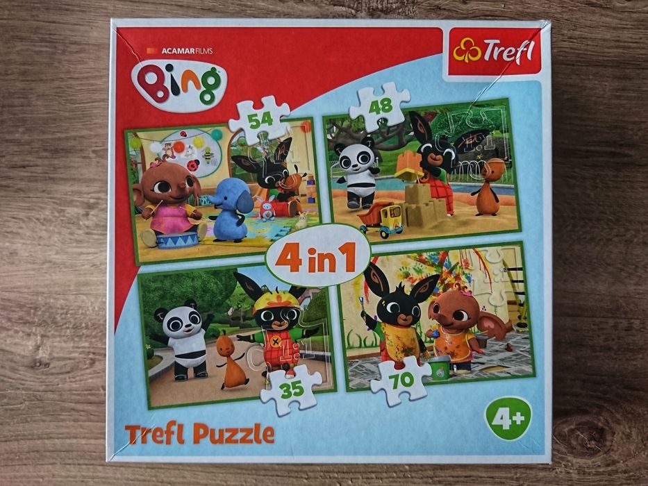 6x Puzzle Psi Patrol, Super Wings, Cars, Bing, Progres. Stan b.d.! 4+