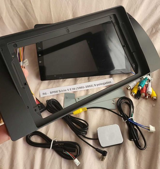 R6 - Auto Rádios BMW Série 5 E39  9 polegadas 95-03 sistema android