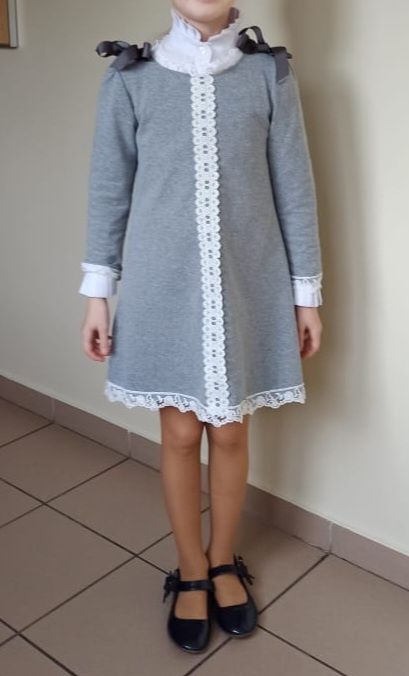 Świąteczna sukienka na 7-8 lat