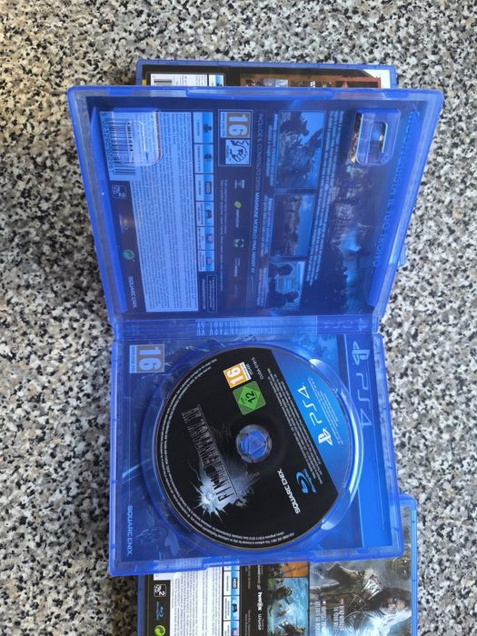 Infamous second son/Final fantasy 15/Shadow of mordor PlayStation 4