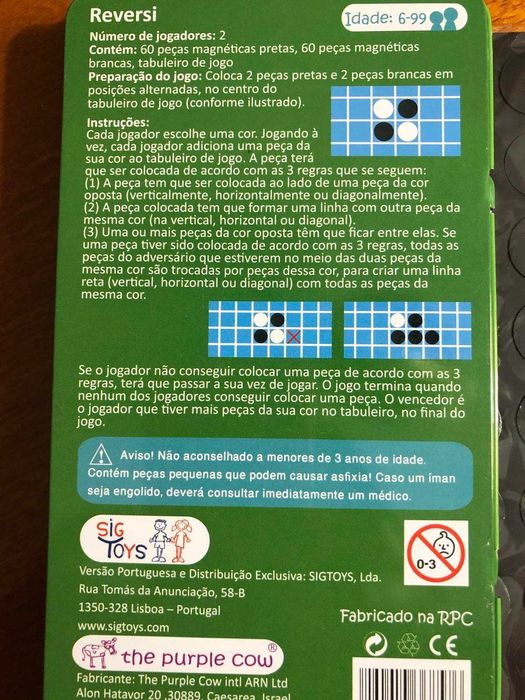 Um excelente presente - O troféu de S.Jorge, Jogo magnético