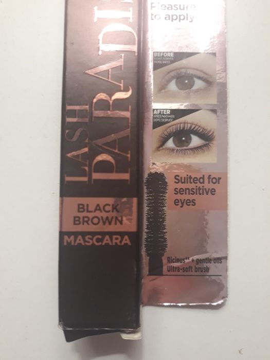 Lorea'l Paris Loreal Lash Paradise mascara tusz do rzęs Black Brown