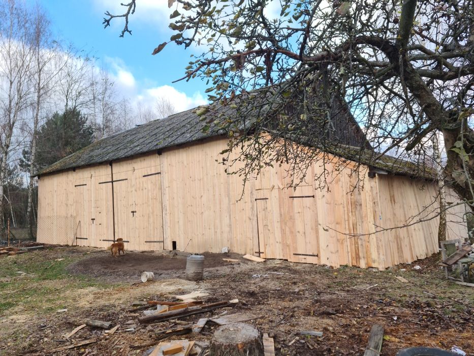 Darmowa rozbiórka, obicia stodół, skup starego drewna