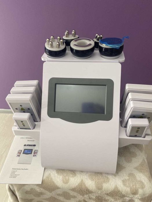 Аппарат вакуум.массажа, RF, кавитации, лаз.липолиз KIM-8 Рассрочка