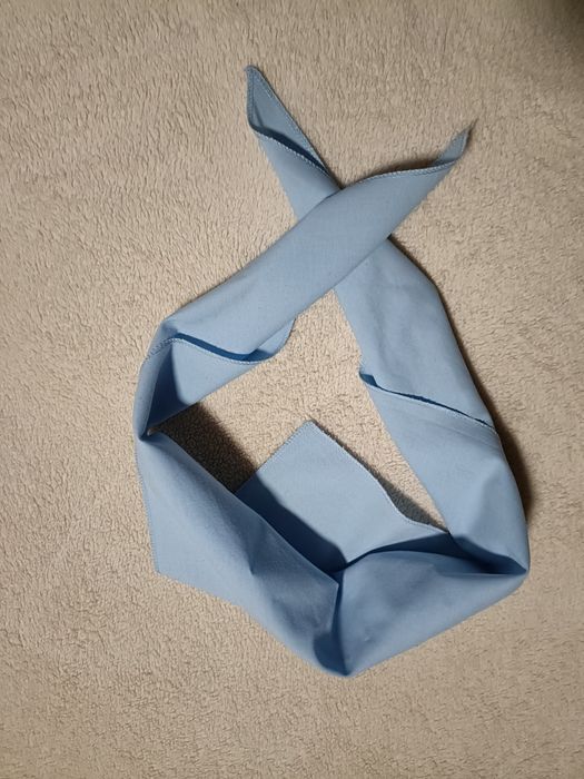 Chusta  błękitna  zhp