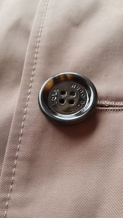 Płaszcz męski przeciwdeszczowy Hugo Boss Dais14 Slim Fit