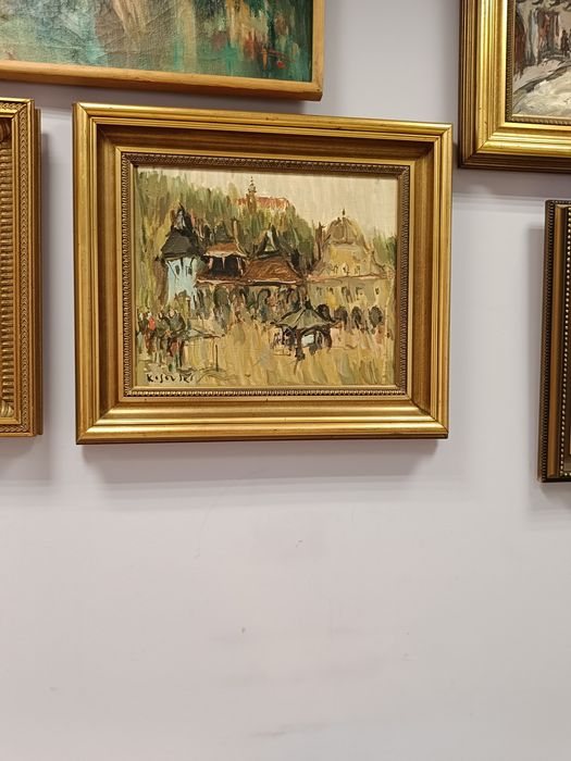 Obraz olejny płótno Wojciech Kosowski " Lufka"