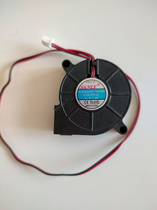 Кулер улитка вентилятор новый фирменный SFl5015SL 12 вольт 0.06 ампер