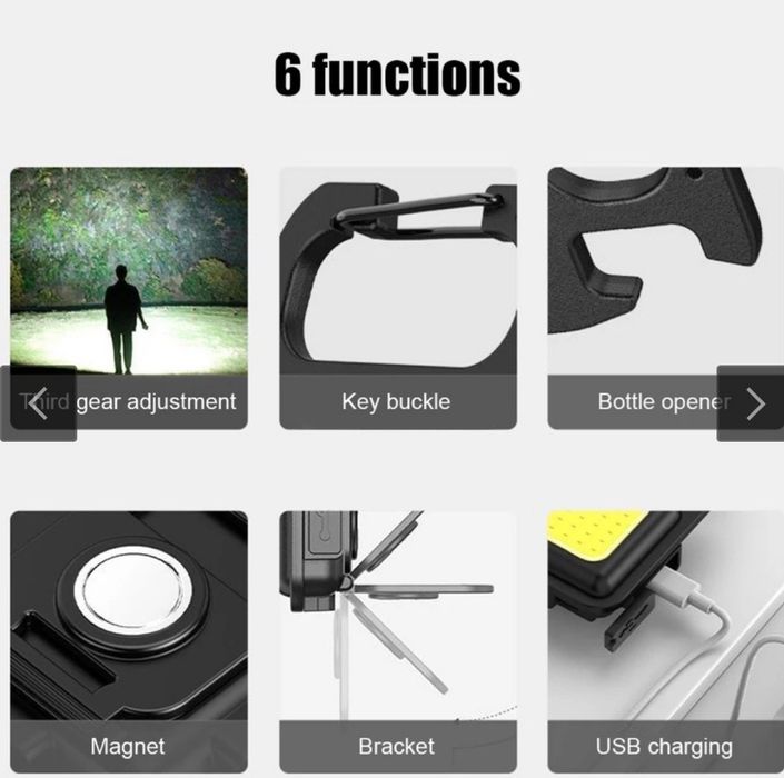 Mini lapka led wielofunkyjna