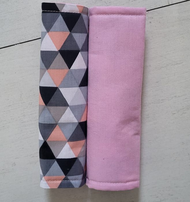 Ochraniacze na pasy. Komplet bawełniany