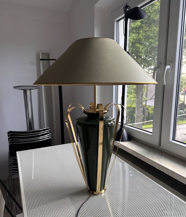 Olbrzymia lampa stolowa. Włochy lata 80-te