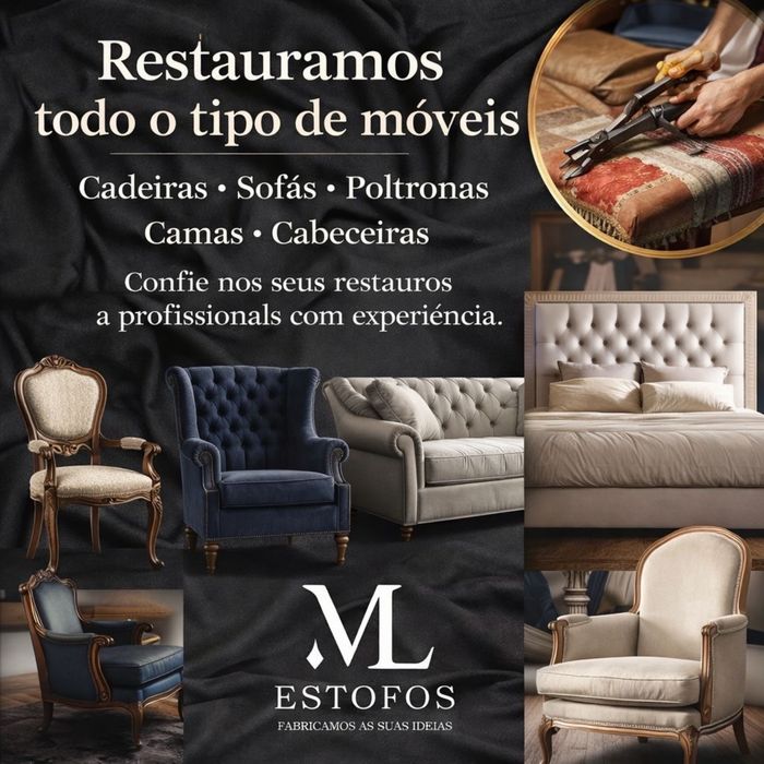Estofador de sofas, cadeiras e camas
