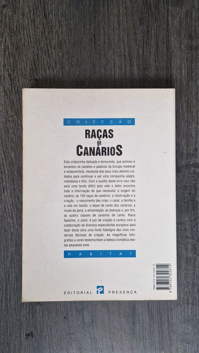 Livro Raças de Canários