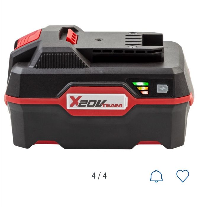 Baterias Parkside 20V 4Ah novas