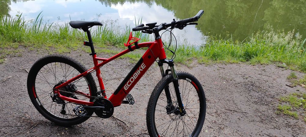 Rower elektryczny EcoBike SX4 27,5"  rama 19  bateria   LG 16Ah 600 km przebieg