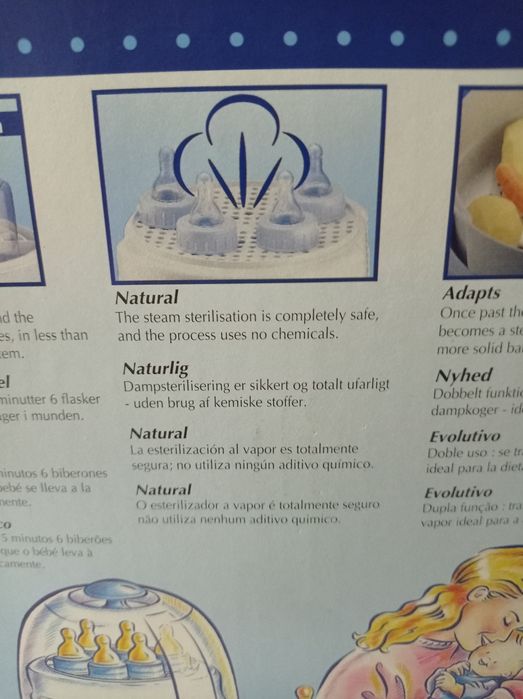 Estirilisador de biberões