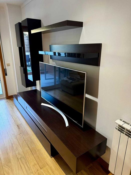 Mobília sala de estar moderna em Wenguê