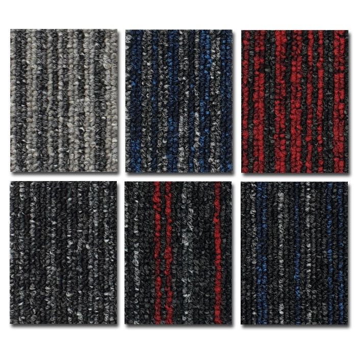 Płytka dywanowa Condor Solid Stripe 100 % poliamid biuro