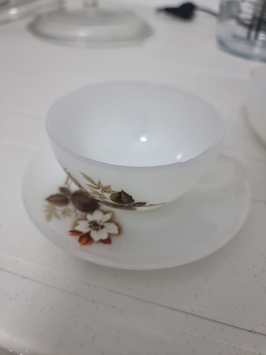 Conjunto de 5 copos em porcenala