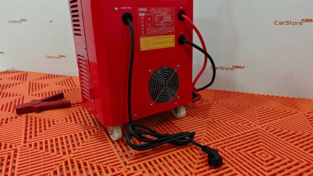 CARREGADOR max. 40A,12V/24V + BOOSTER ARRANQUE 300A