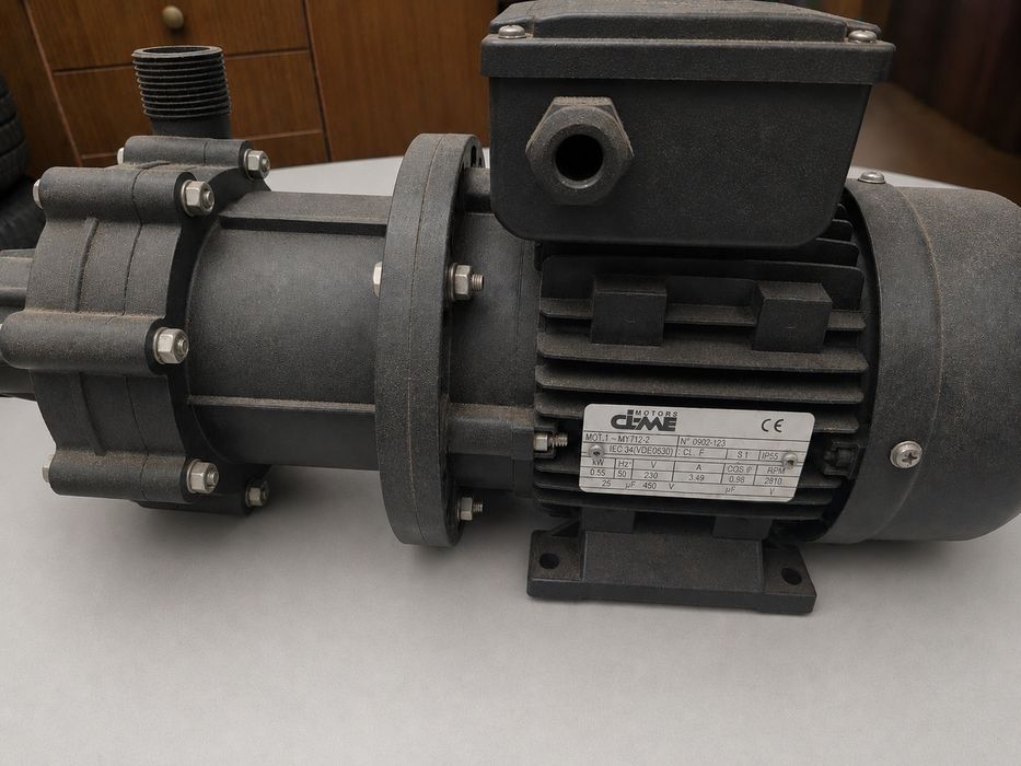 Pompa chemiczna magnetyczna GemmeCotti HTM 10 PP 0.55kW 230V